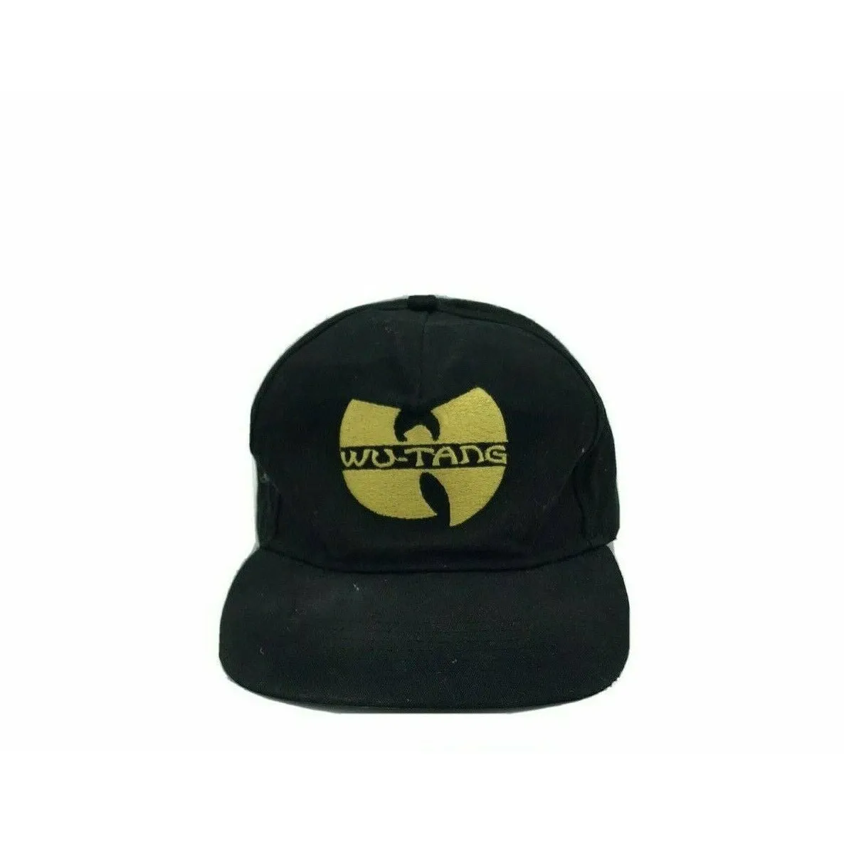 Wu-Tang Clan Gold Embroidered Logo Hat/Cap