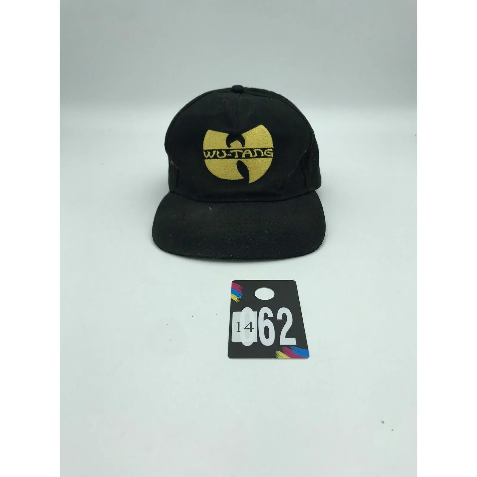 Wu-Tang Clan Gold Embroidered Logo Hat/Cap