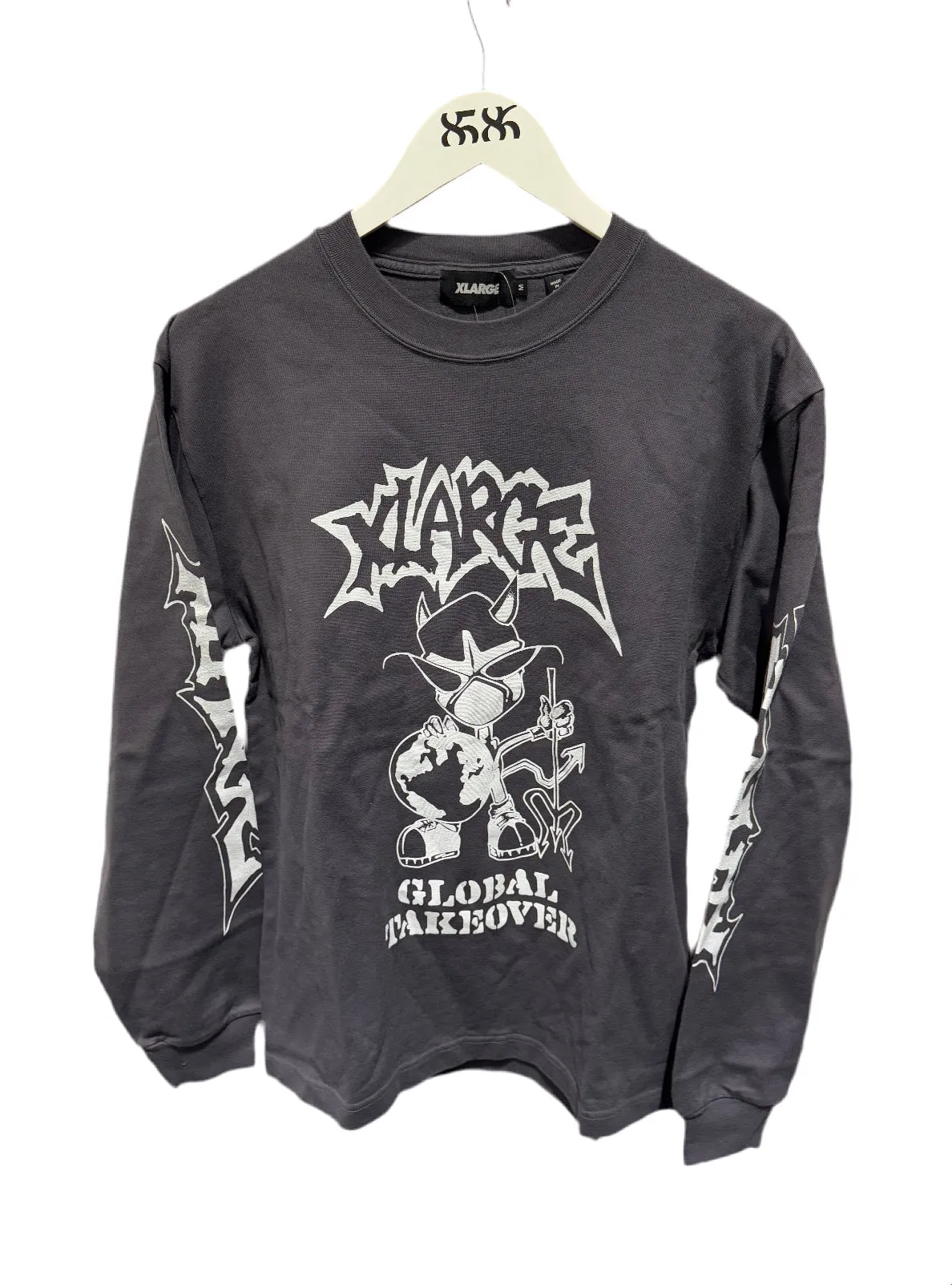 X-LARGE: GLOBAL TAKEOVER LONGSLEEVE