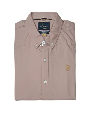 XV KINGS Tesoni Oxford Long Sleeved Shirt - Muted Rose