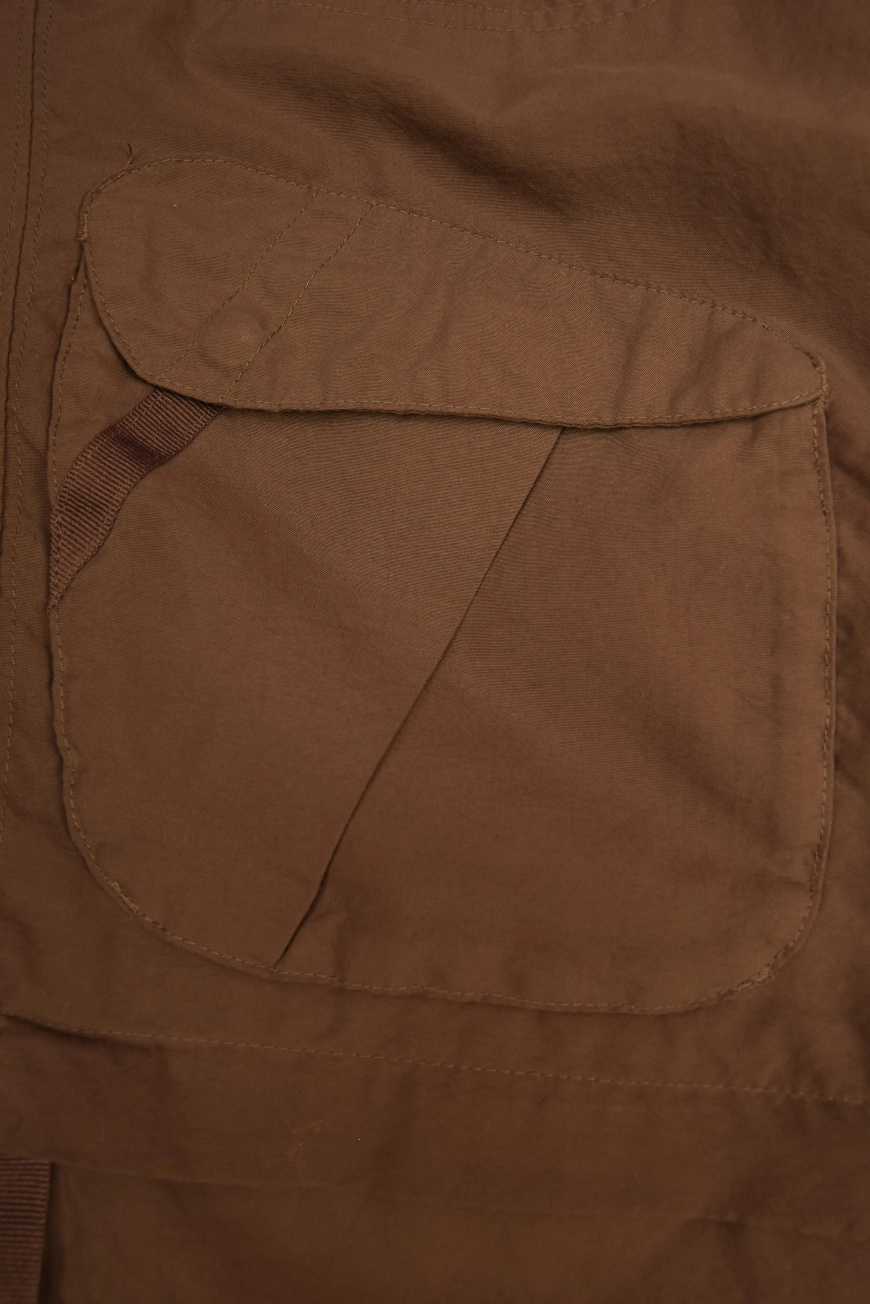 Y2K Nike ACG Trail Hiking Zipoff Cargo Pants Size S Technical Gorpcore Outdoor Low Waist Multi Pocket Polyester Women  Brown