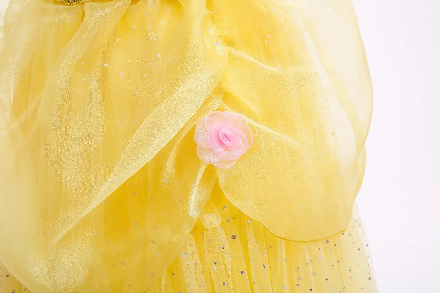 Yellow Princess Belle Inspired Costume Dress