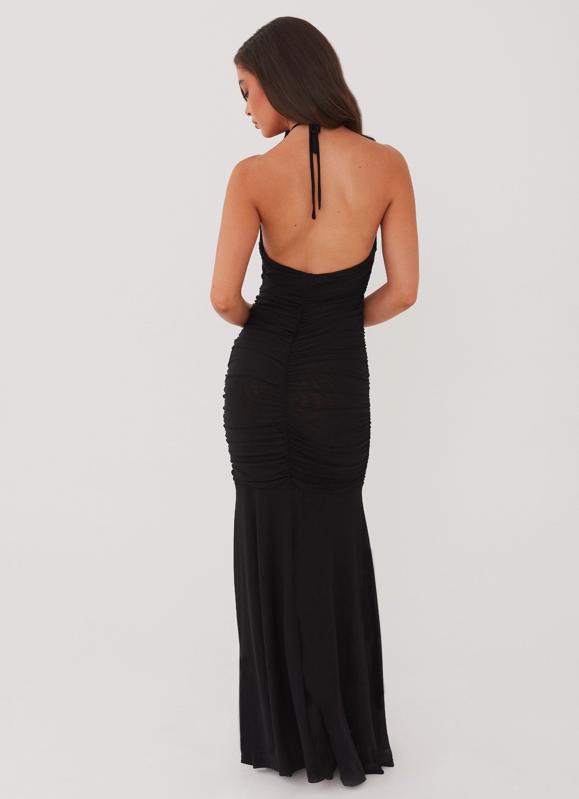 Vibrant Design Brynne Maxi Dress - Black