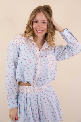 Your Best Days Bubble Top EasyCare Fabric