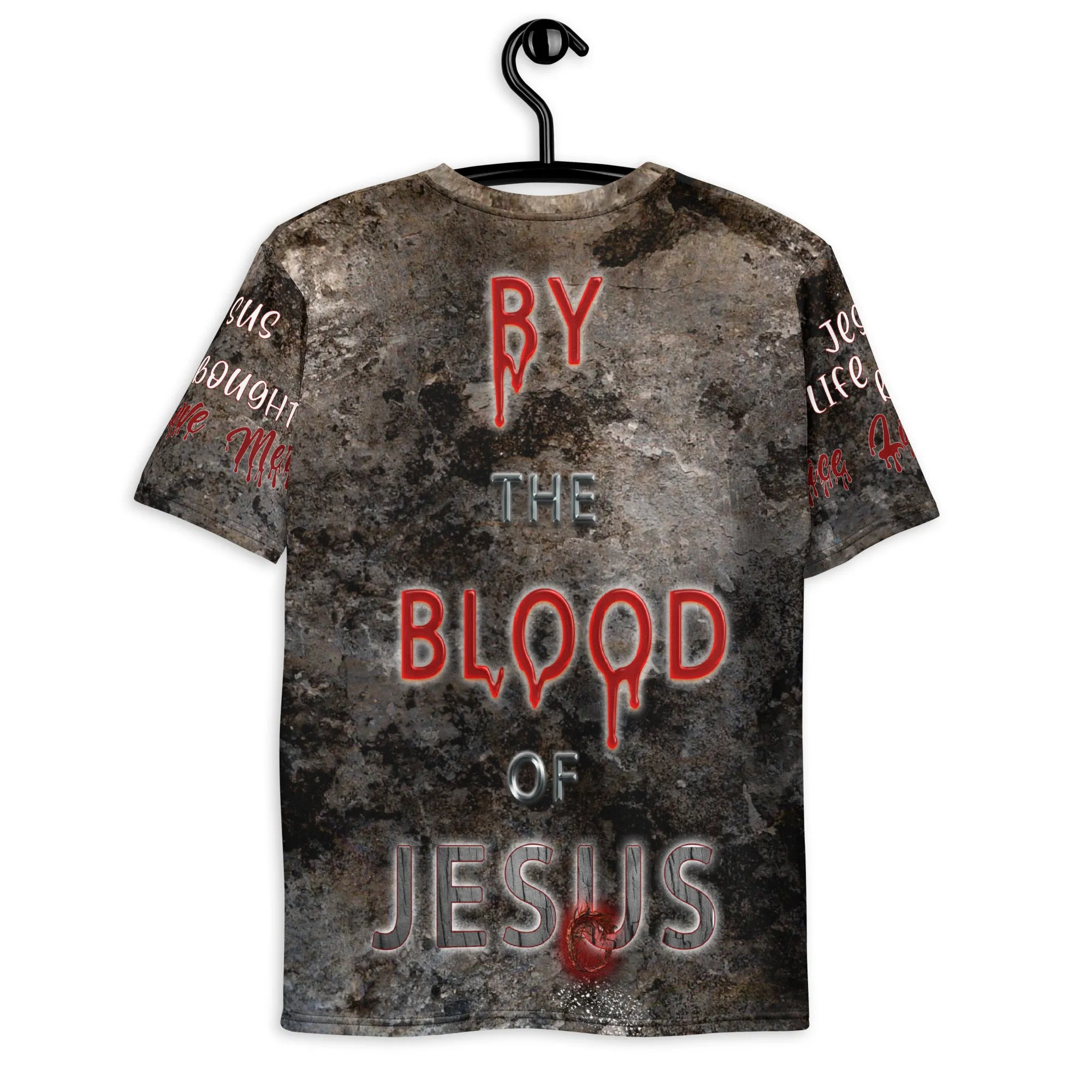 You're Forgiven By the Blood of Jesus AOP - (Men's t-shirt)