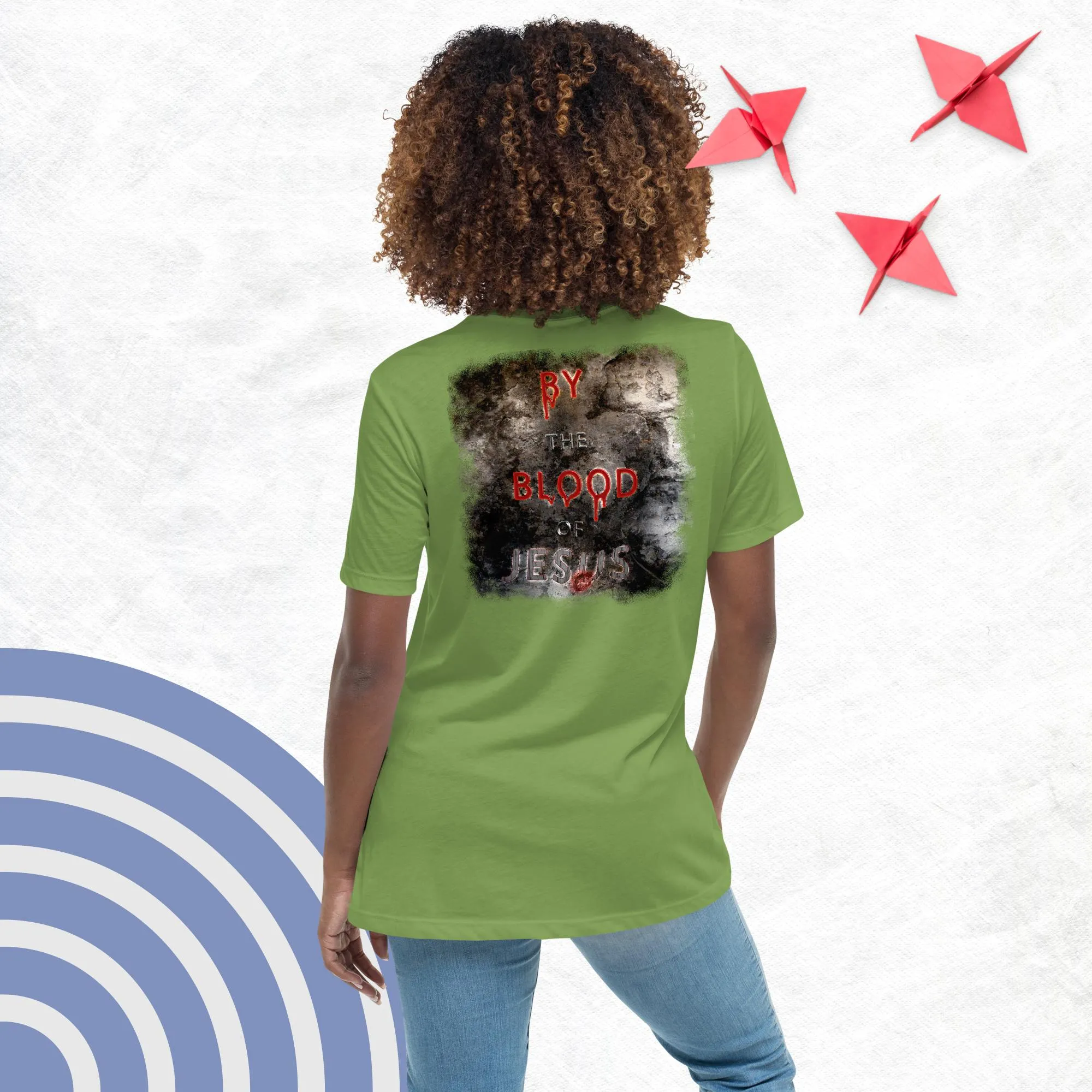 You're Forgiven By the Blood of Jesus - Women's Relaxed T-Shirt