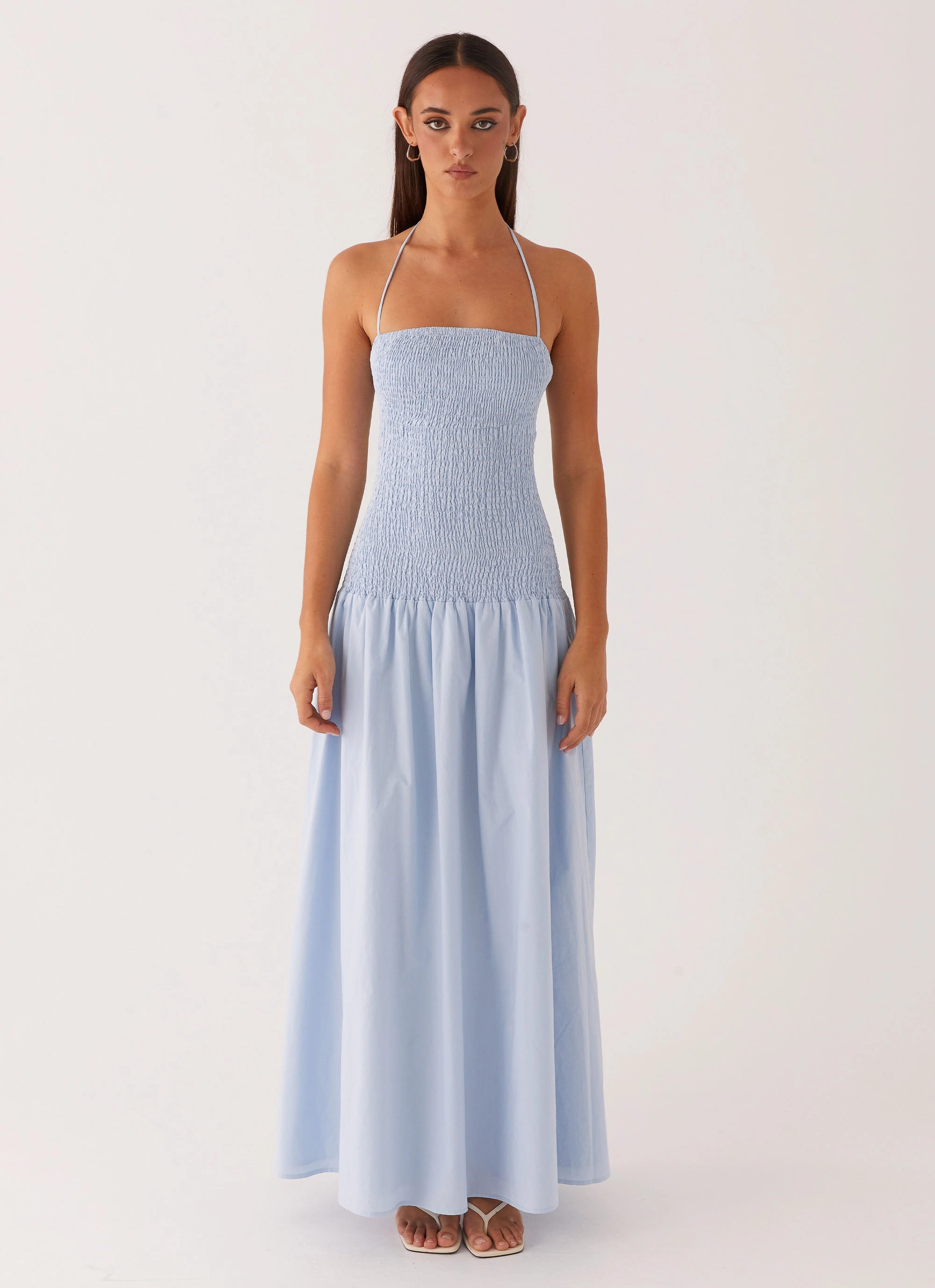 Chill Moment Zahra Maxi Dress - Blue
