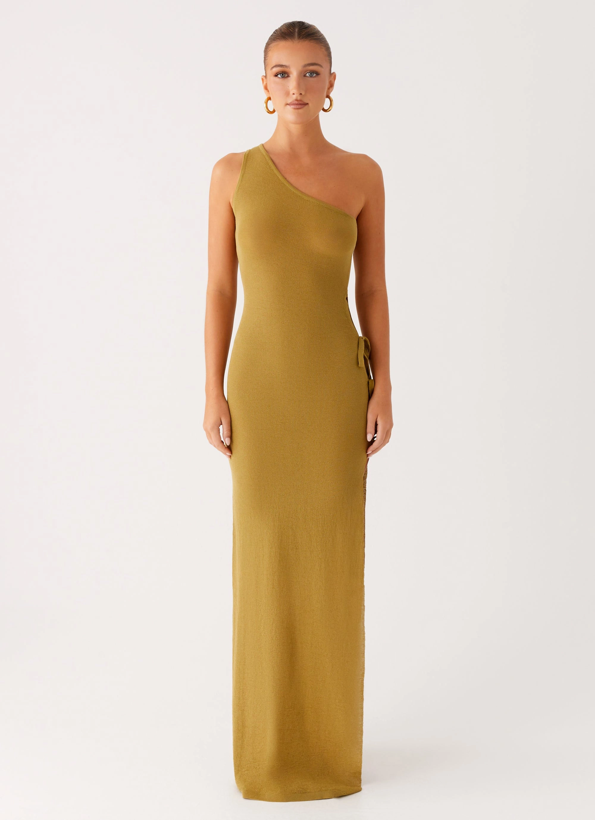 Work or Play Day Outfit Zarnella Maxi Dress - Lime