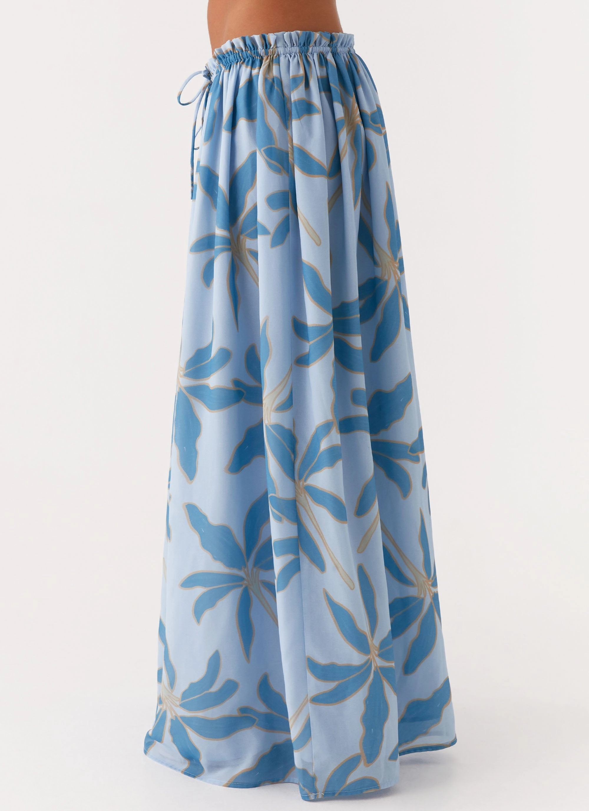 Functional fashion wear Comfort Style Zaya Maxi Skirt - Opulent Blue