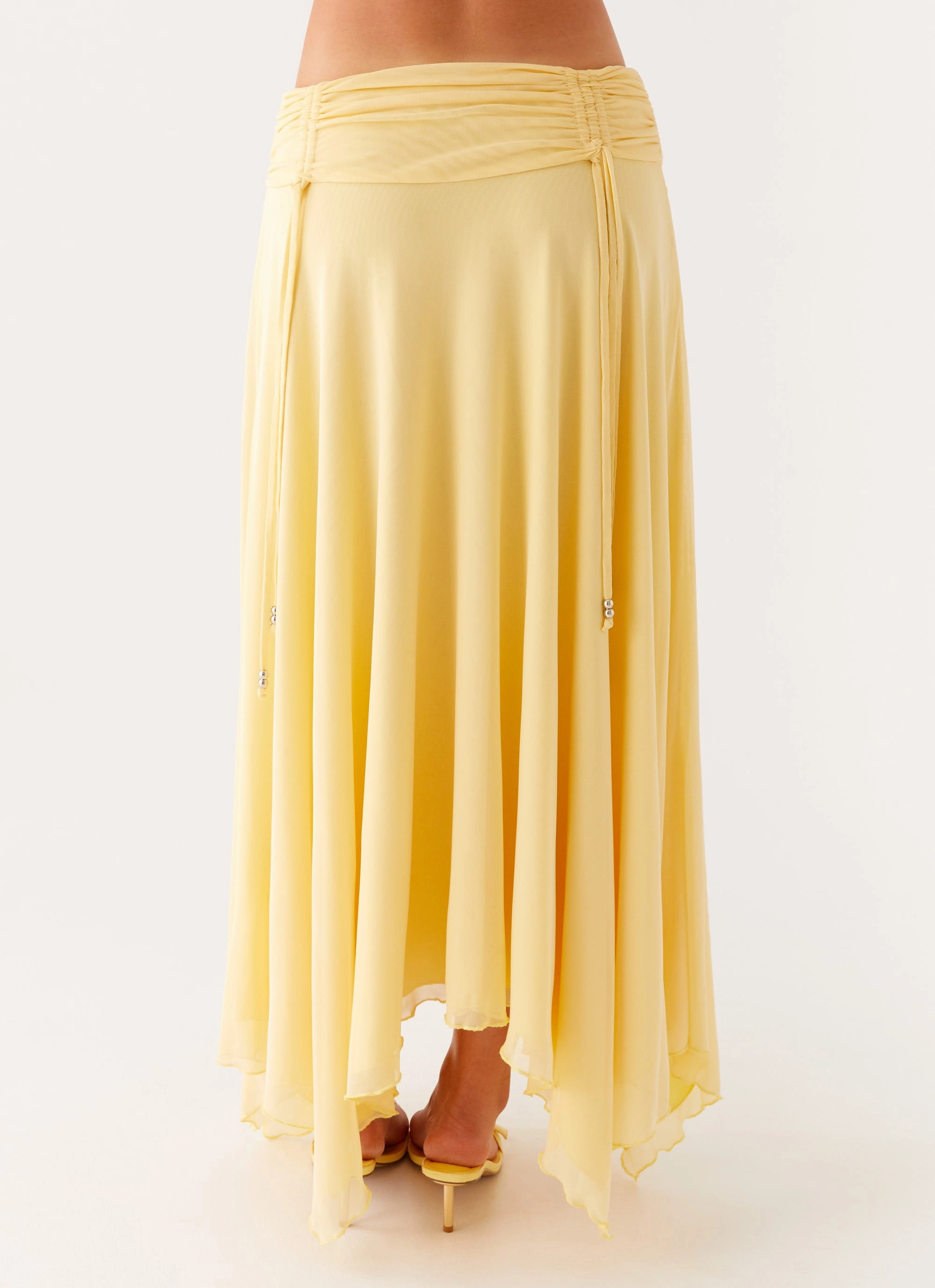 WindResistantMaterial Kirrabilli Midi Skirt - Yellow