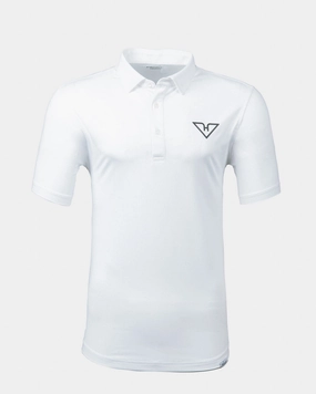White HyFlyers Classic Polo BreathableMesh Breathable mesh