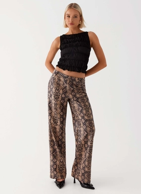 Presley Slim Fit Pants - Snake Comfort Layer Wear WaterRepellentCoating