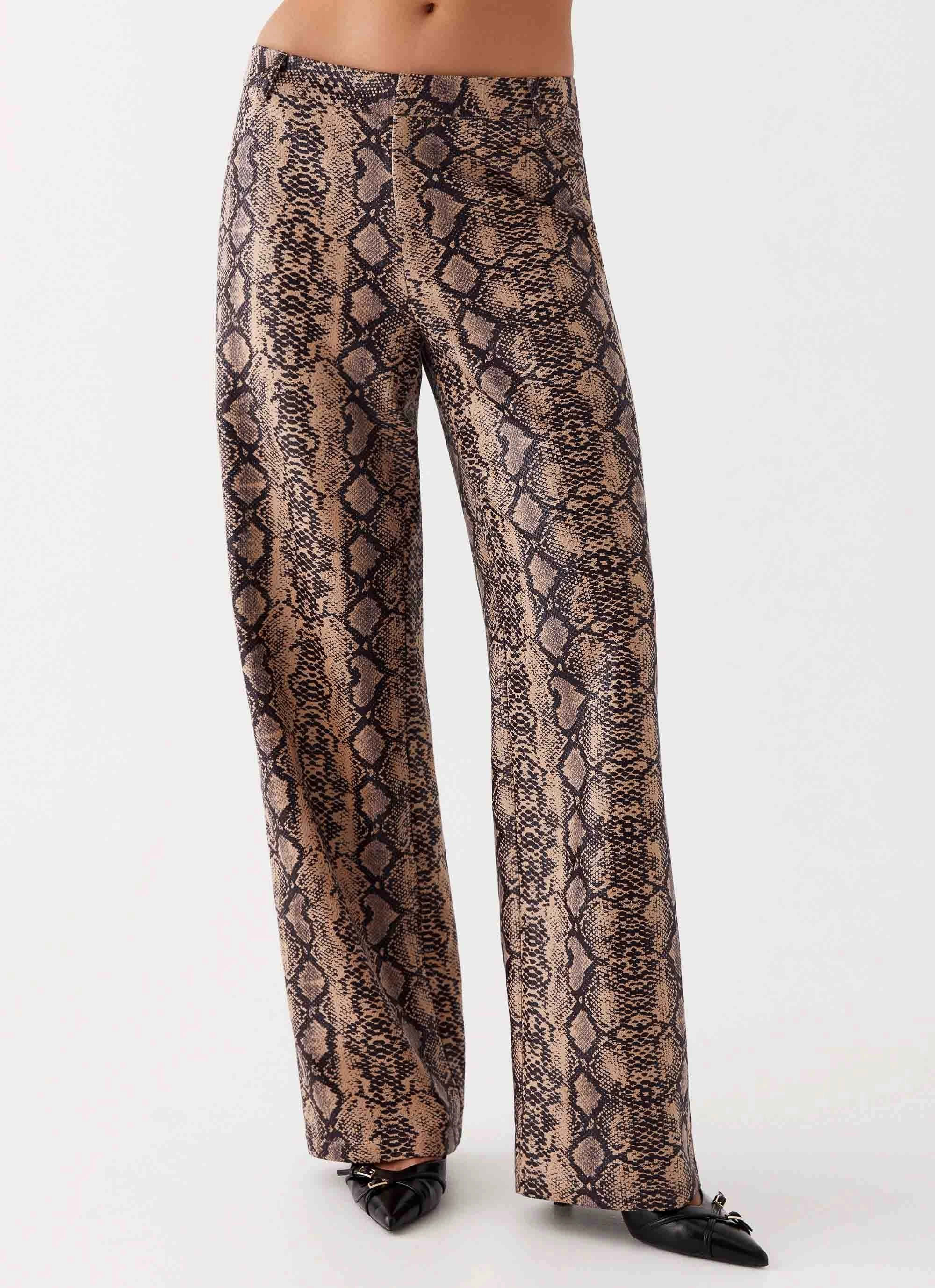 Day Adventure Airy Feel Presley Slim Fit Pants - Snake